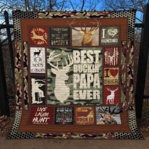 Hunting Quilt Blanket Ver 45  Quilt